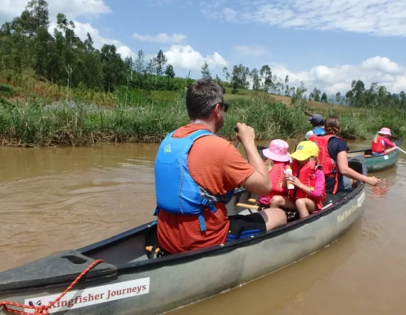 Canoeing on Mukungwa River