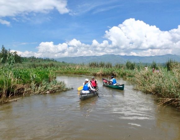 Canoeing on Mukungwa River